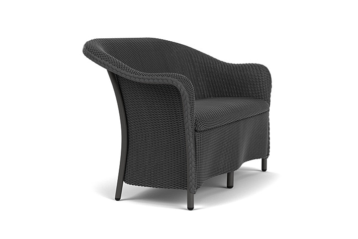 Lloyd Flanders™ Reflections Loveseat with Padded Seat - Charcoal