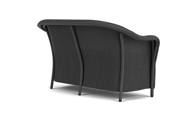 Lloyd Flanders™ Reflections Loveseat with Padded Seat - Charcoal