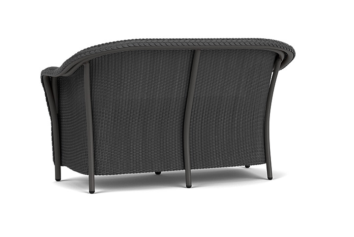 Lloyd Flanders™ Reflections Loveseat with Padded Seat - Charcoal