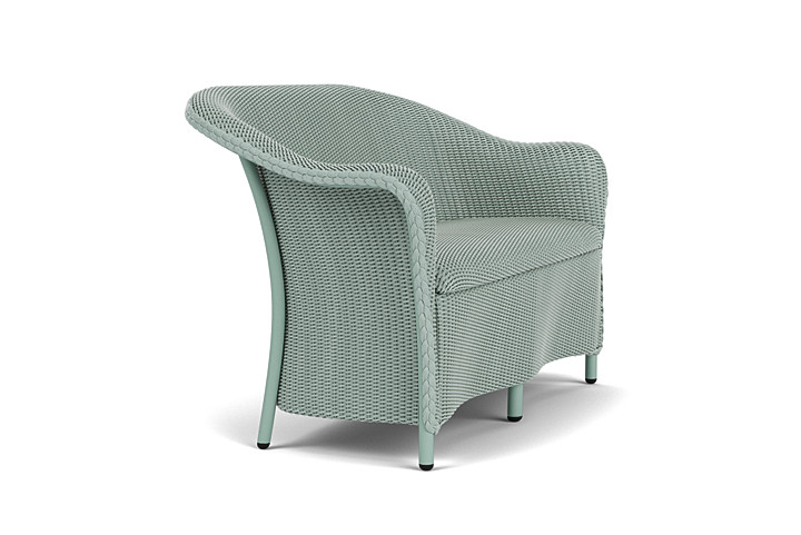 Lloyd Flanders™ Reflections Loveseat with Padded Seat - Sea Glass