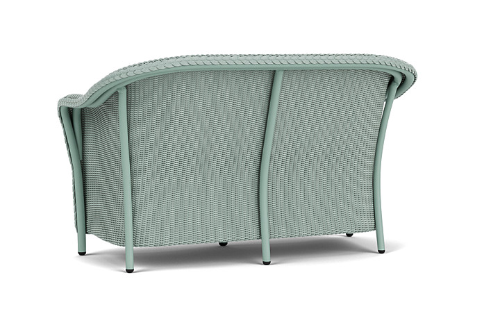 Lloyd Flanders™ Reflections Loveseat with Padded Seat - Sea Glass