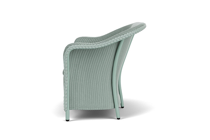 Lloyd Flanders™ Reflections Loveseat with Padded Seat - Sea Glass