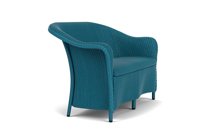 Lloyd Flanders™ Reflections Loveseat with Padded Seat - Peacock