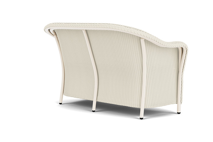 Lloyd Flanders™ Reflections Loveseat with Padded Seat - Ivory