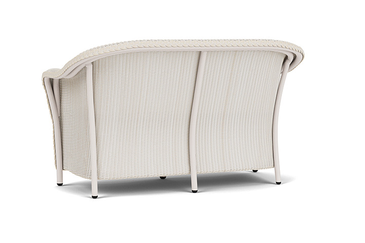 Lloyd Flanders™ Reflections Loveseat with Padded Seat - Antique White