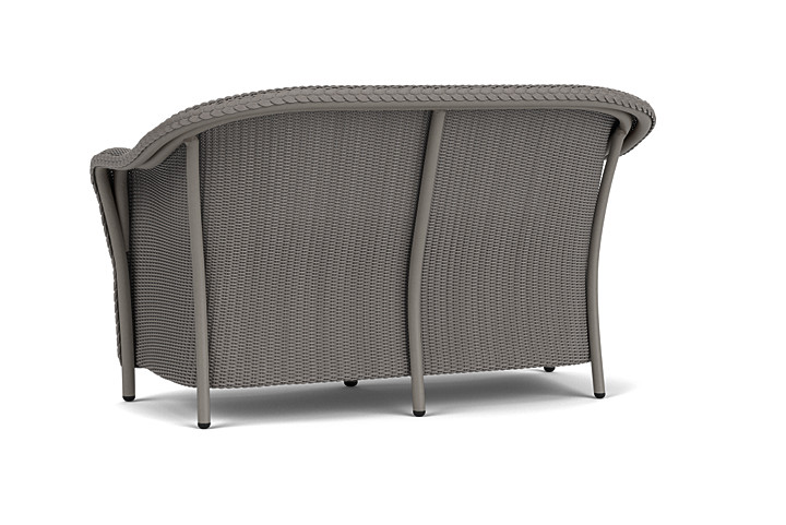 Lloyd Flanders™ Reflections Loveseat with Padded Seat - Pewter