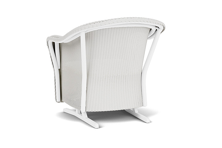 Lloyd Flanders™ Reflections Spring Rocker with Padded Seat - Matte White