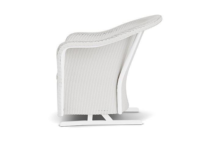 Lloyd Flanders™ Reflections Spring Rocker with Padded Seat - Matte White