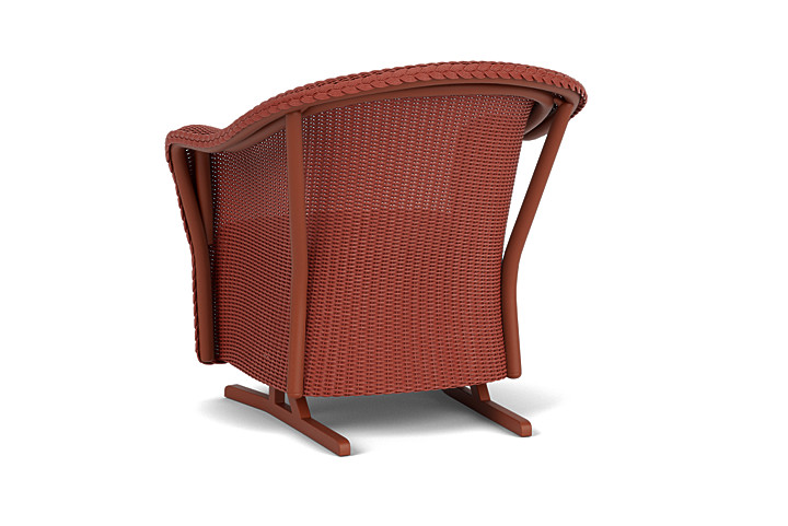 Lloyd Flanders™ Reflections Spring Rocker with Padded Seat - Terracotta