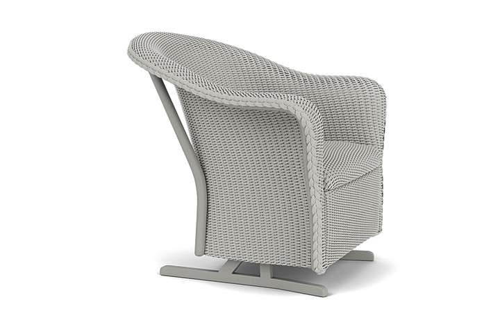 Lloyd Flanders™ Reflections Spring Rocker with Padded Seat - Platinum