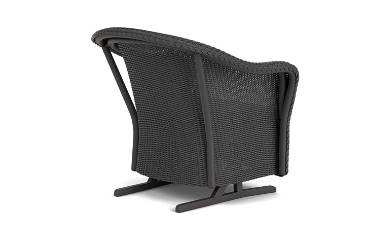 Lloyd Flanders™ Reflections Spring Rocker with Padded Seat - Charcoal