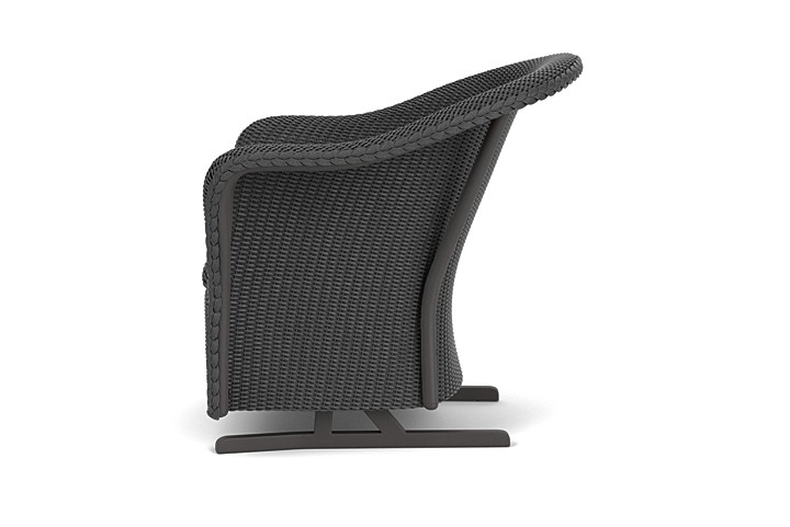 Lloyd Flanders™ Reflections Spring Rocker with Padded Seat - Charcoal