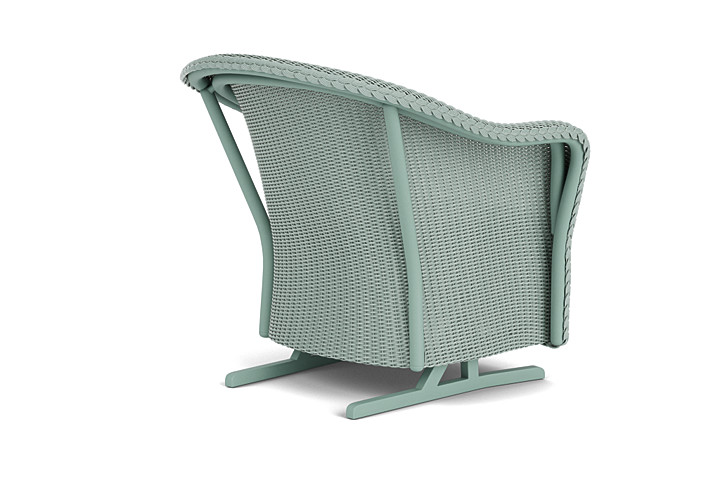 Lloyd Flanders™ Reflections Spring Rocker with Padded Seat - Sea Glass