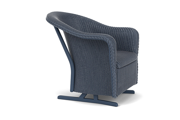 Lloyd Flanders™ Reflections Spring Rocker with Padded Seat - Denim Blue