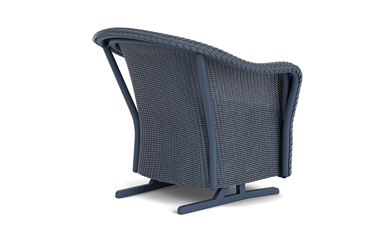 Lloyd Flanders™ Reflections Spring Rocker with Padded Seat - Denim Blue