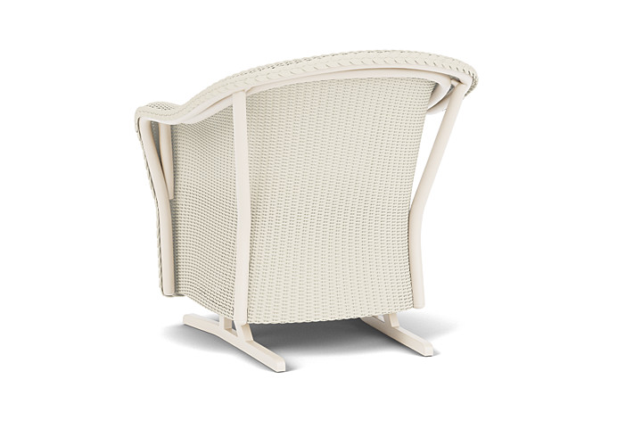 Lloyd Flanders™ Reflections Spring Rocker with Padded Seat - Ivory