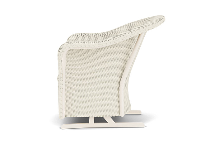 Lloyd Flanders™ Reflections Spring Rocker with Padded Seat - Ivory