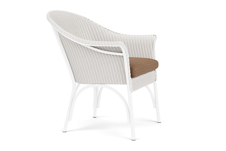 Lloyd Flanders™ All Seasons Lounge Chair - White, Canvas Natural