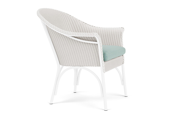 Lloyd Flanders™ All Seasons Lounge Chair - White, Unearth Dew