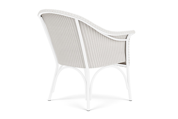 Lloyd Flanders™ All Seasons Lounge Chair - White, Unearth Dew