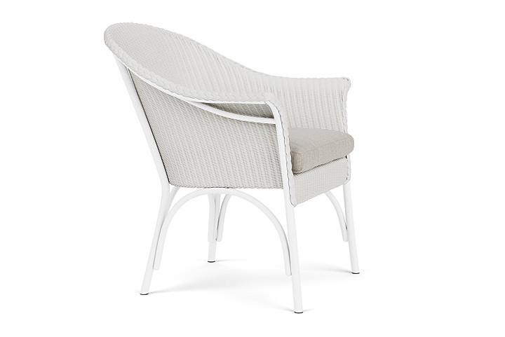 Lloyd Flanders™ All Seasons Lounge Chair - Matte White, Callen Celadon