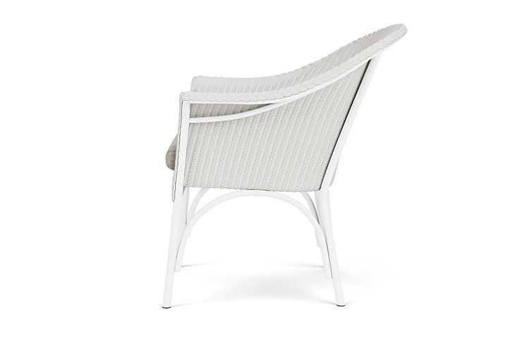 Lloyd Flanders™ All Seasons Lounge Chair - Matte White, Callen Celadon