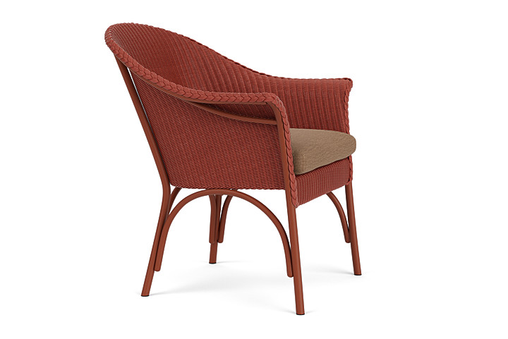 Lloyd Flanders™ All Seasons Lounge Chair - Terracotta, Canvas Natural