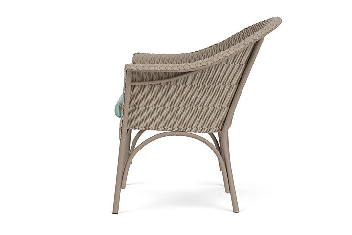 Lloyd Flanders™ All Seasons Lounge Chair - French Beige, Unearth Dew