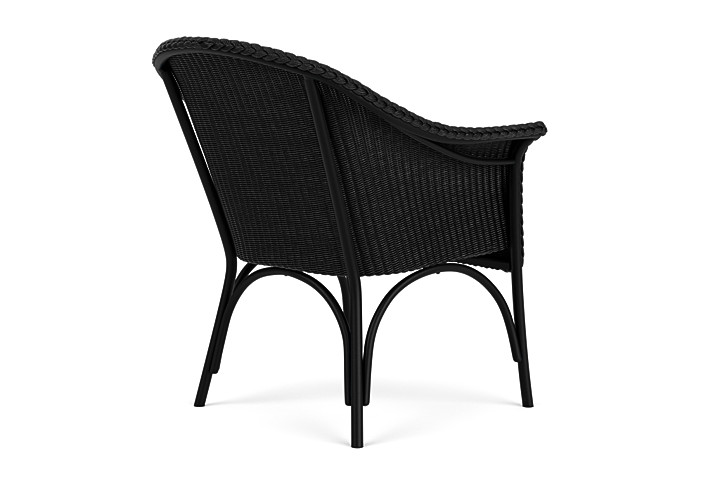 Lloyd Flanders™ All Seasons Lounge Chair - Ebony, Canvas Natural