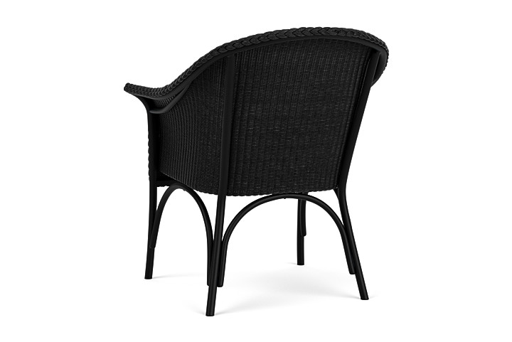 Lloyd Flanders™ All Seasons Lounge Chair - Ebony, Canvas Natural