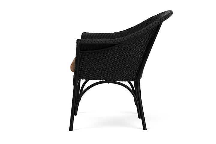 Lloyd Flanders™ All Seasons Lounge Chair - Ebony, Canvas Natural