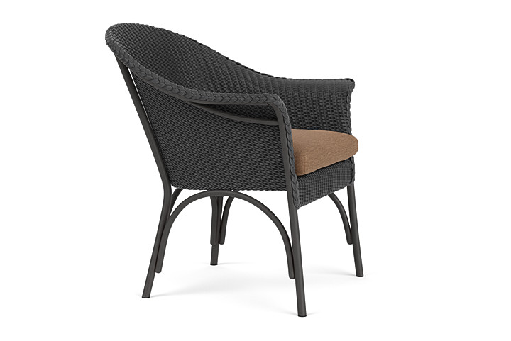 Lloyd Flanders™ All Seasons Lounge Chair - Charcoal, Canvas Natural