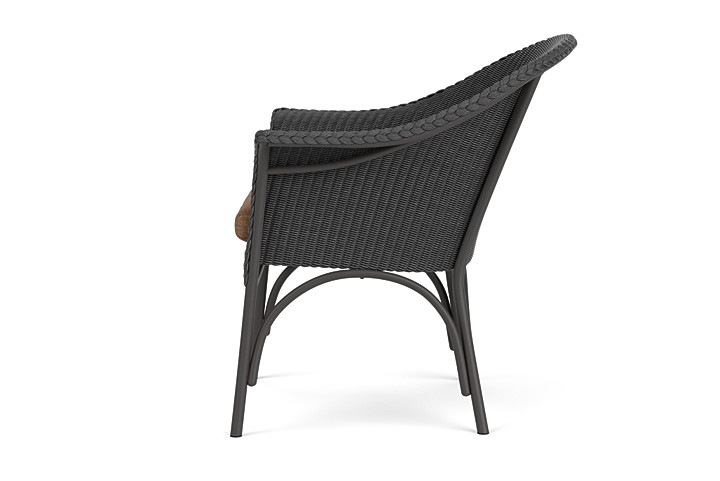 Lloyd Flanders™ All Seasons Lounge Chair - Charcoal, Canvas Natural