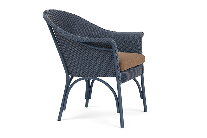 Lloyd Flanders™ All Seasons Lounge Chair - Denim Blue, Canvas Natural