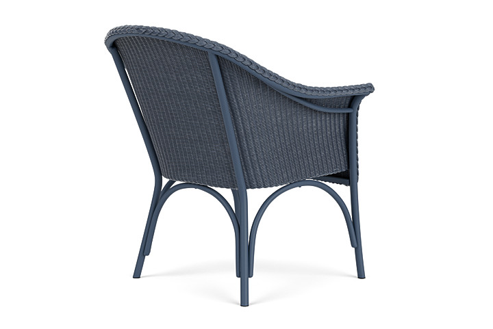 Lloyd Flanders™ All Seasons Lounge Chair - Denim Blue, Canvas Natural