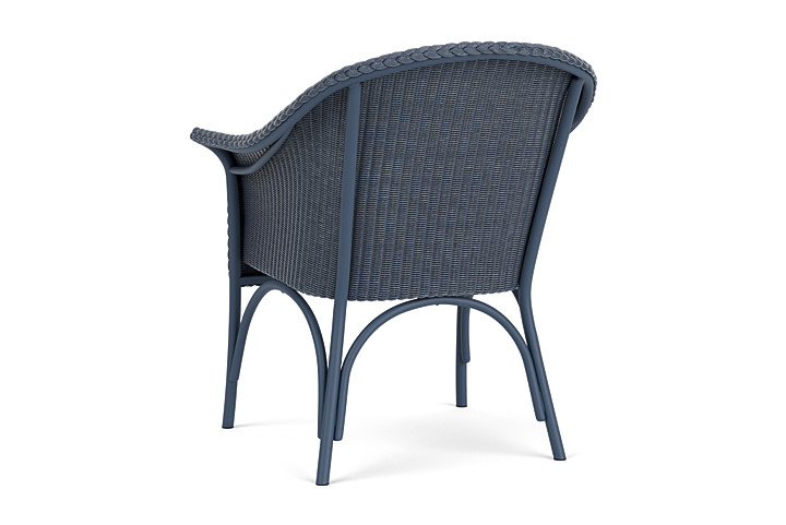 Lloyd Flanders™ All Seasons Lounge Chair - Denim Blue, Canvas Natural