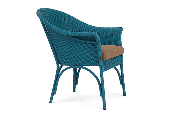 Lloyd Flanders™ All Seasons Lounge Chair - Peacock, Canvas Natural