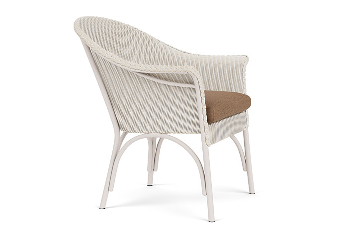 Lloyd Flanders™ All Seasons Lounge Chair - Antique White, Canvas Natural