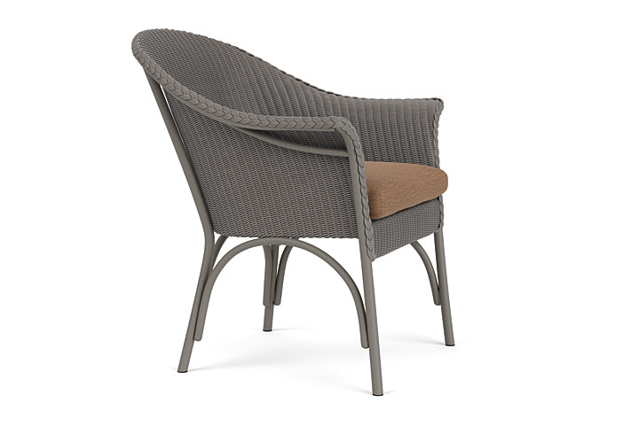 Lloyd Flanders™ All Seasons Lounge Chair - Pewter, Canvas Natural