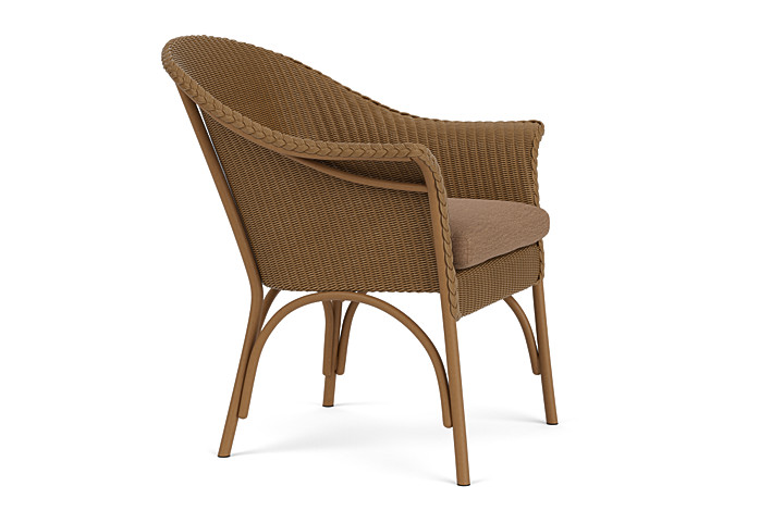 Lloyd Flanders™ All Seasons Lounge Chair - Hickory, Canvas Natural