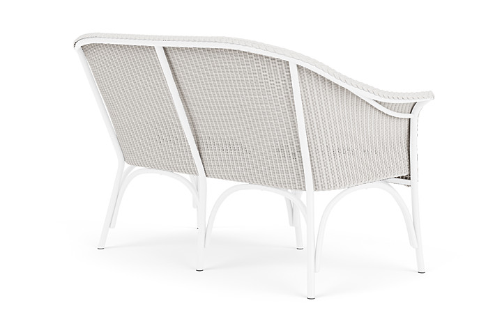 Lloyd Flanders™ All Seasons Settee - White, Loveboat Mint