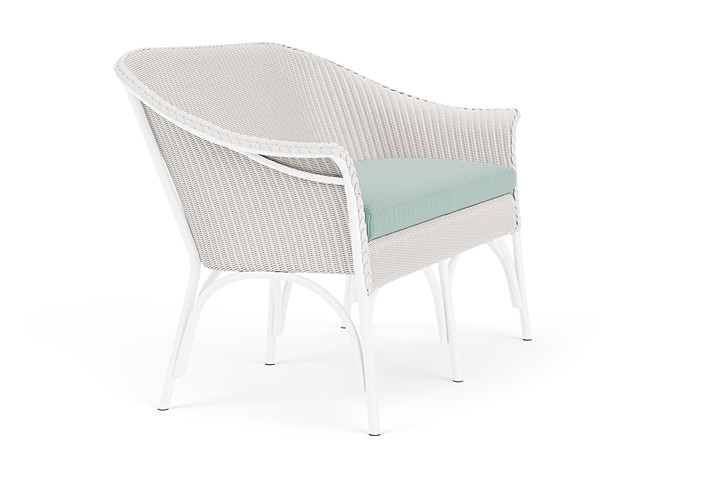 Lloyd Flanders™ All Seasons Settee - White, Unearth Dew