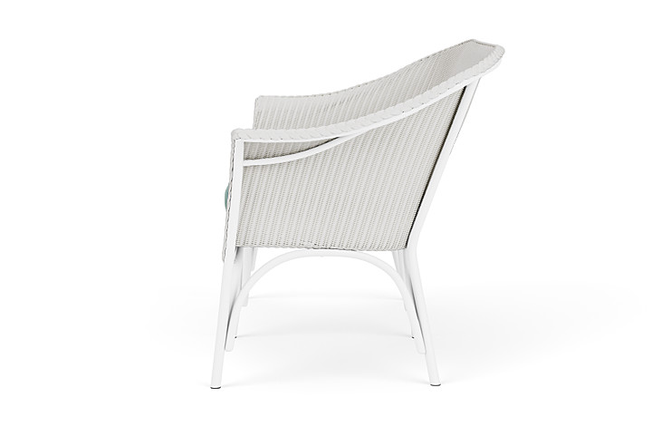 Lloyd Flanders™ All Seasons Settee - Matte White, Unearth Dew