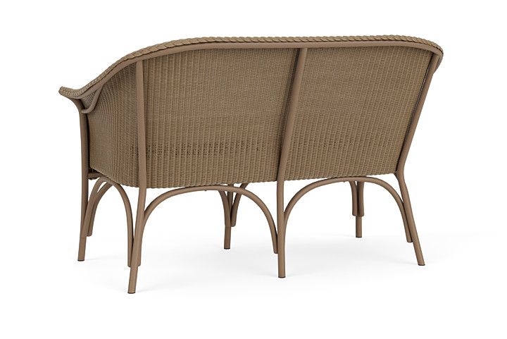 Lloyd Flanders™ All Seasons Settee - Fawn, Canvas Natural