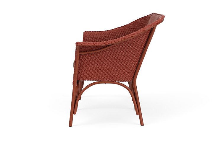 Lloyd Flanders™ All Seasons Settee - Terracotta, Canvas Natural