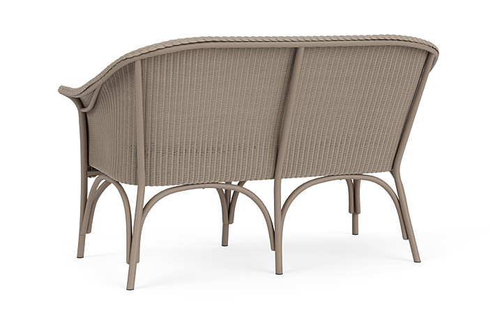 Lloyd Flanders™ All Seasons Settee - French Beige, Loveboat Mint