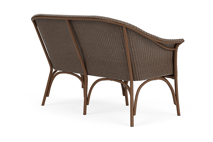 Lloyd Flanders™ All Seasons Settee - Bark, Callen Celadon