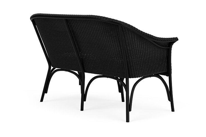 Lloyd Flanders™ All Seasons Settee - Ebony, Loveboat Mint