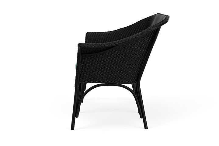 Lloyd Flanders™ All Seasons Settee - Ebony, Unearth Dew