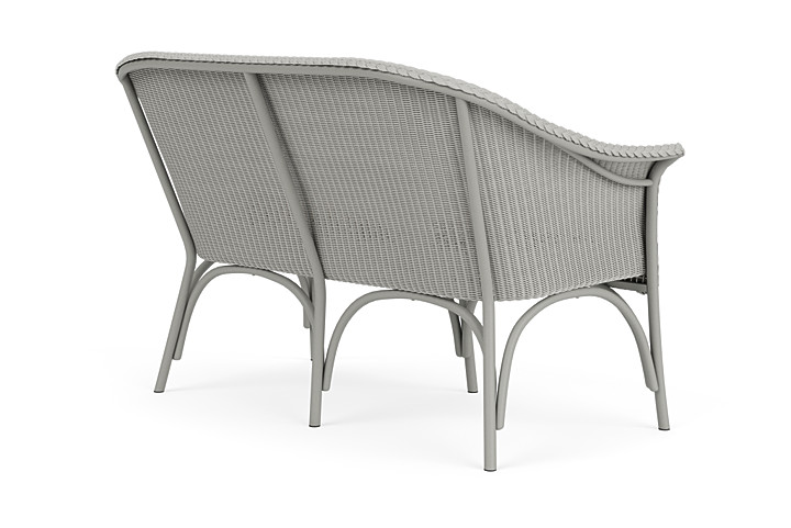 Lloyd Flanders™ All Seasons Settee - Platinum, Canvas Natural